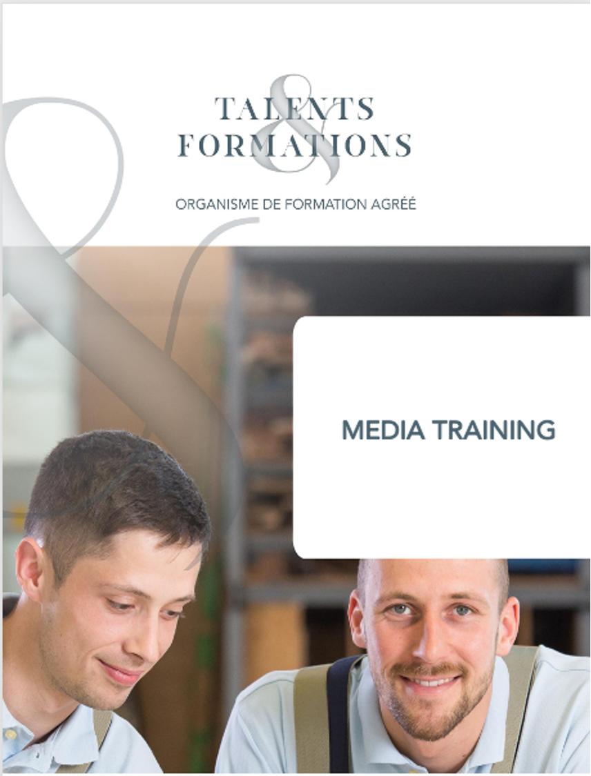 COMMUNICATION : MEDIA TRAINING